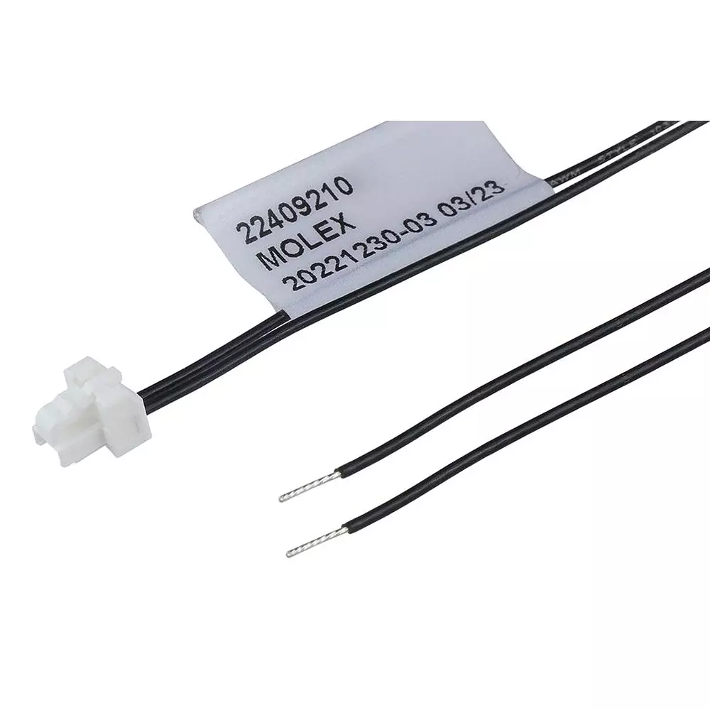 Molex Cable Assembly 26 AWG 600 mm Length 2 Ways, 224092-1024
