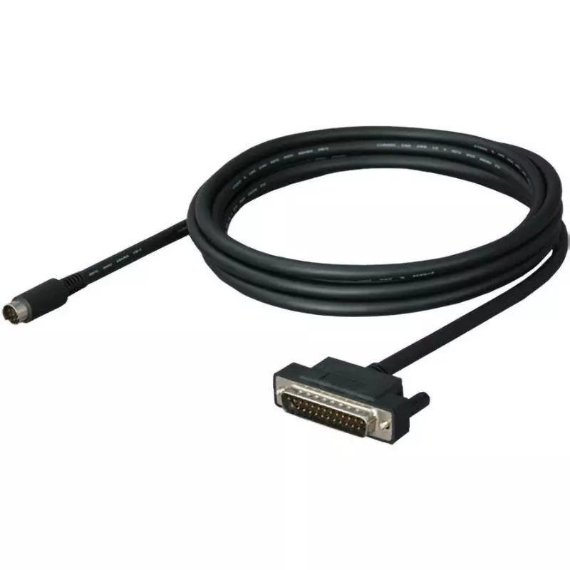DiaTrend Interface Cable D-SUB25P Male, mini DIN8P Male 30 m Length, D4RNM300