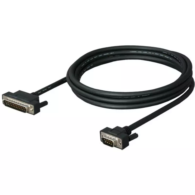 DiaTrend Interface Cable D-SUB9P Male, D-SUB25P Male 30 m Length, D4RVN300