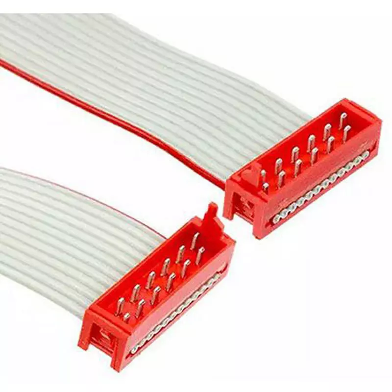 TE CONNECTIVITY Ribbon Cable [Line Spacing] 1.27 Cell Spacing Unshielded Shielding, 2205064-1 (Pack of 100)