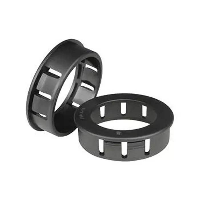 ESSENTRA COMPONENTS Cable Grommets GROMMET, NYLON 6.6, 57.2MM, BLACK, PGSB-43 (Pack of 2)