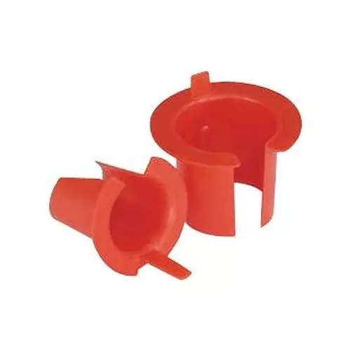 ESSENTRA COMPONENTS Cable Grommets GROMMET, POLYPROPYLENE, RED, ASB4A (Pack of 5)