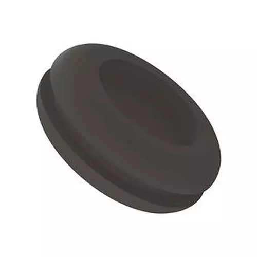 ESSENTRA COMPONENTS Cable Grommets GROMMET, PVC, 19MM, BLACK, GRD1075121PA (Pack of 5)
