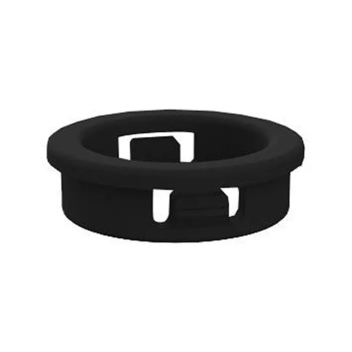 ESSENTRA COMPONENTS Cable Grommets GROMMET, NYLON 6, 0.75", BLACK, 22MP01060 (Pack of 10)