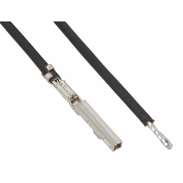 MOLEX Harnesses / Pre Crimped Leads CABLE ASSY, CRIMP SKT-FREE END, 450MM 215346-1125