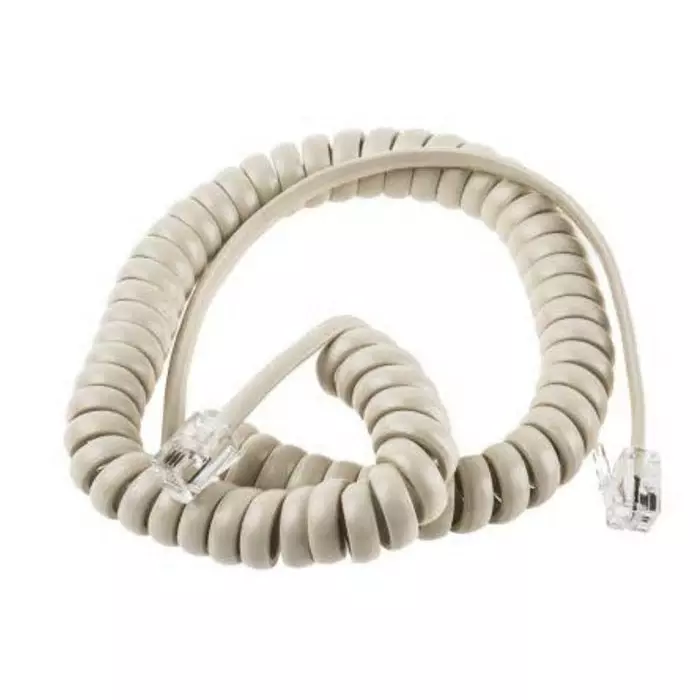Decelect Male RJ9 to Male RJ9 Telephone Extension Cable Multicoloured Sheath 1.5m, CP162446I
