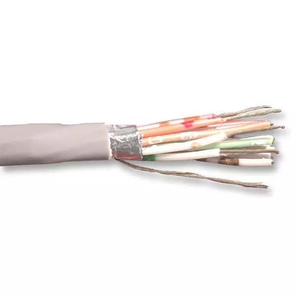 BELDEN Cable, Shld, 14C, Chrome, 30.5M, 8107 060100