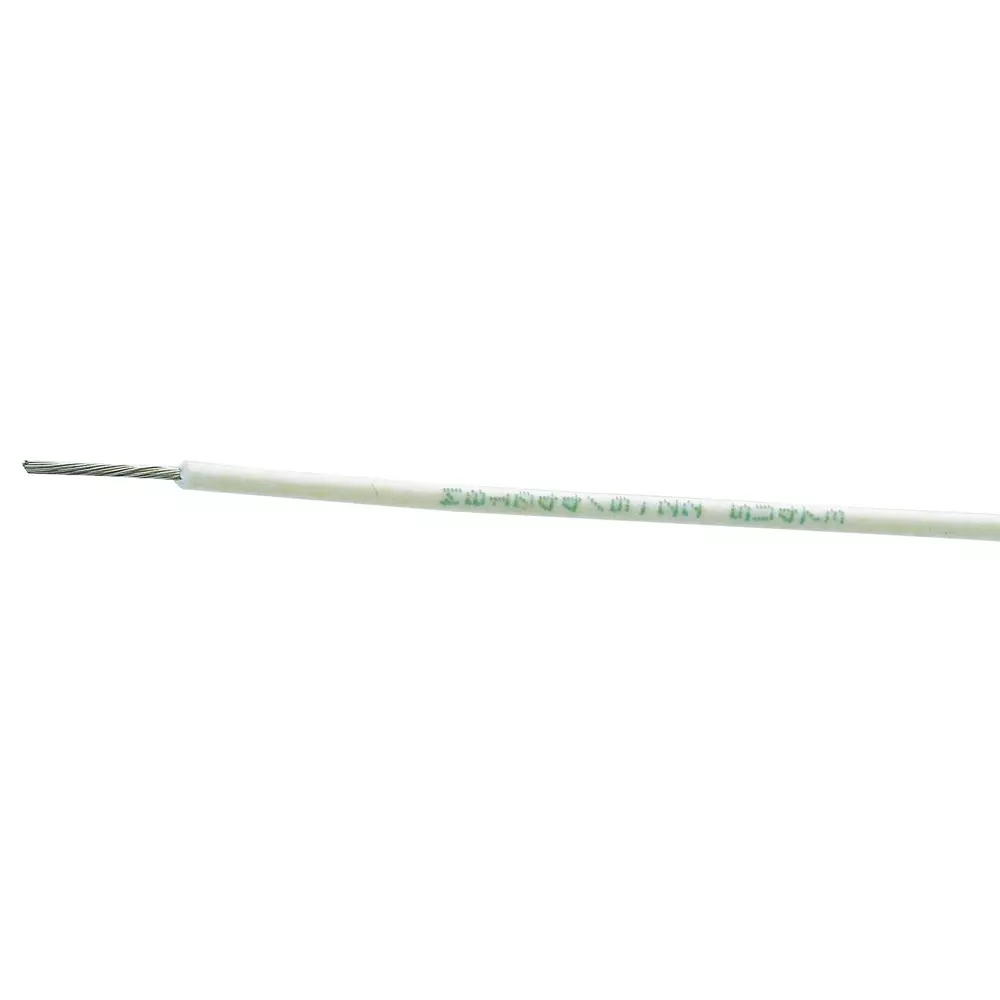 RAYCHEM - TE CONNECTIVITY HOOK-UP WIRE, 22AWG, WHITE, 100M, M81044/12-22-9