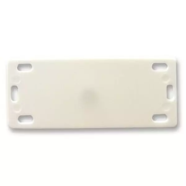 MULTICOMP PRO Marker Plate, 26X15.2 mm, Pk100, Mt-1 (Pack of 100)