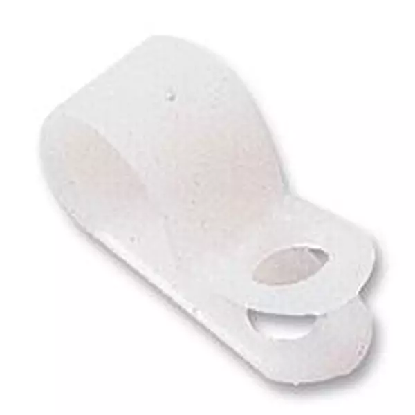 MULTICOMP PRO P Clip, Natural, 15.8Mm, Pk100, Uc-4 (Pack of 100)