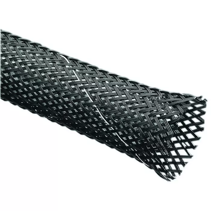 MULTICOMP PRO Sleeving, Expandable, 31.75Mm, Black/White Tracer,, 50Ft, Spc14311 (Pack of 50)