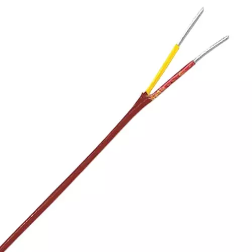 Omega GG-K Series Thermocouple Wire Type-K Duplex Insulated 36 AWG, Solid Wire Gauge 1000 Ft (305 m), GG-K-36-SLE-1000