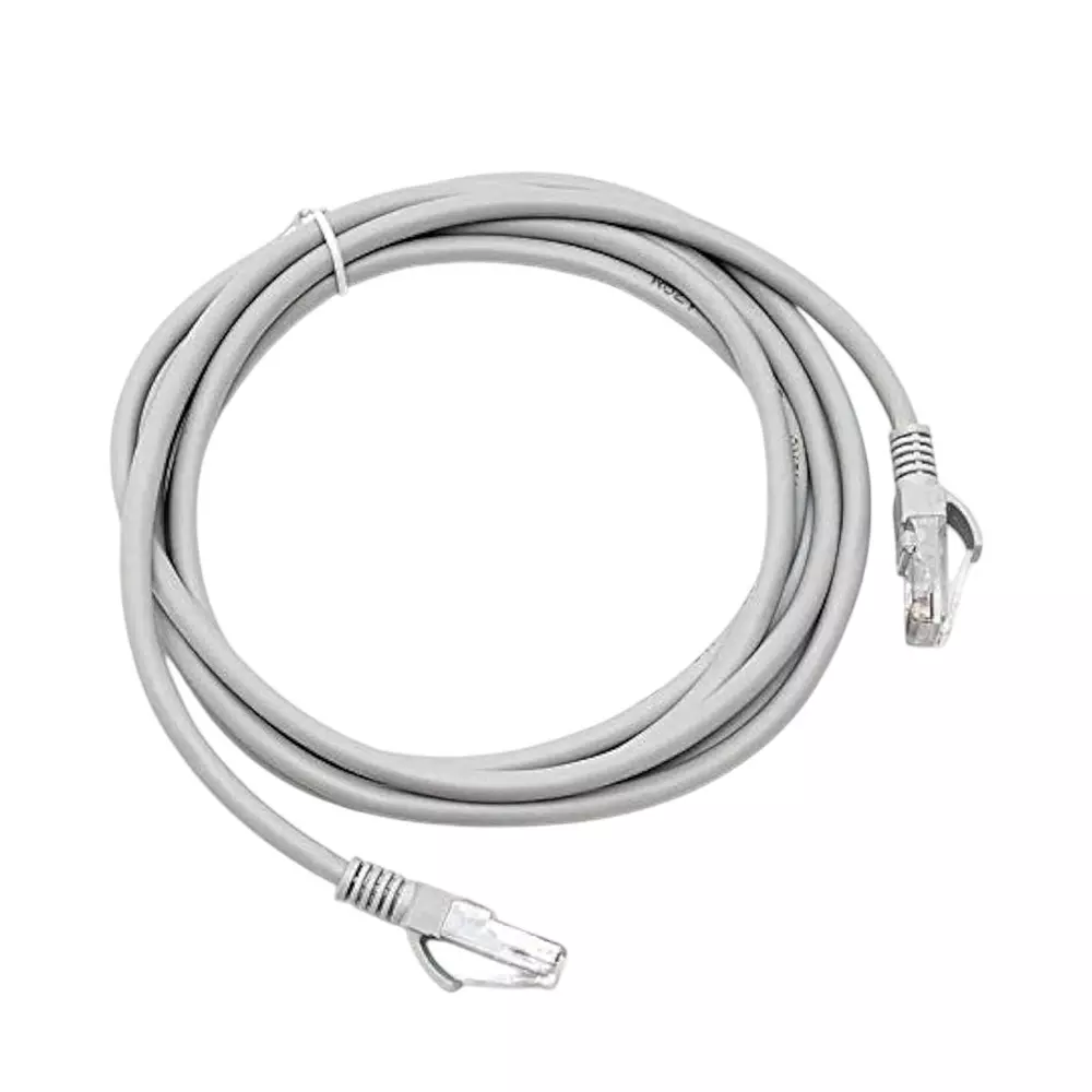 GENERIC RJ45 Male to RJ45 Male Ethernet Patch Cable 7 m Length 50 Ω Impedance, Grey
