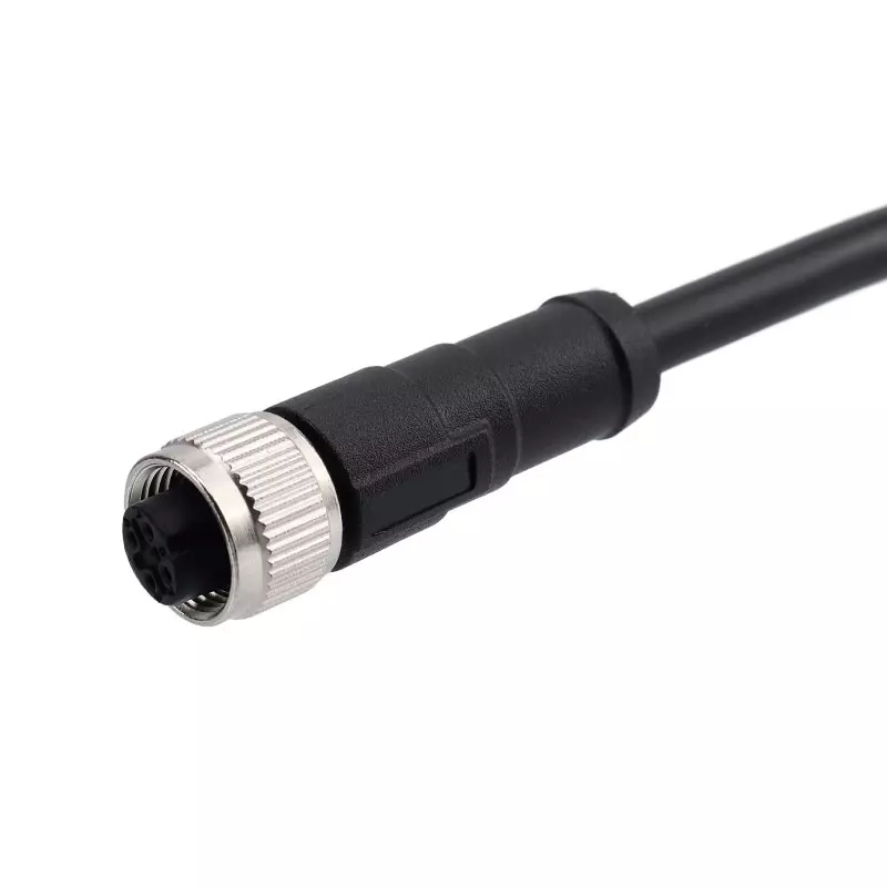 RS PRO Cable Polyvinyl Chloride Straight Female Connector 2 m length 60 V, 2825379