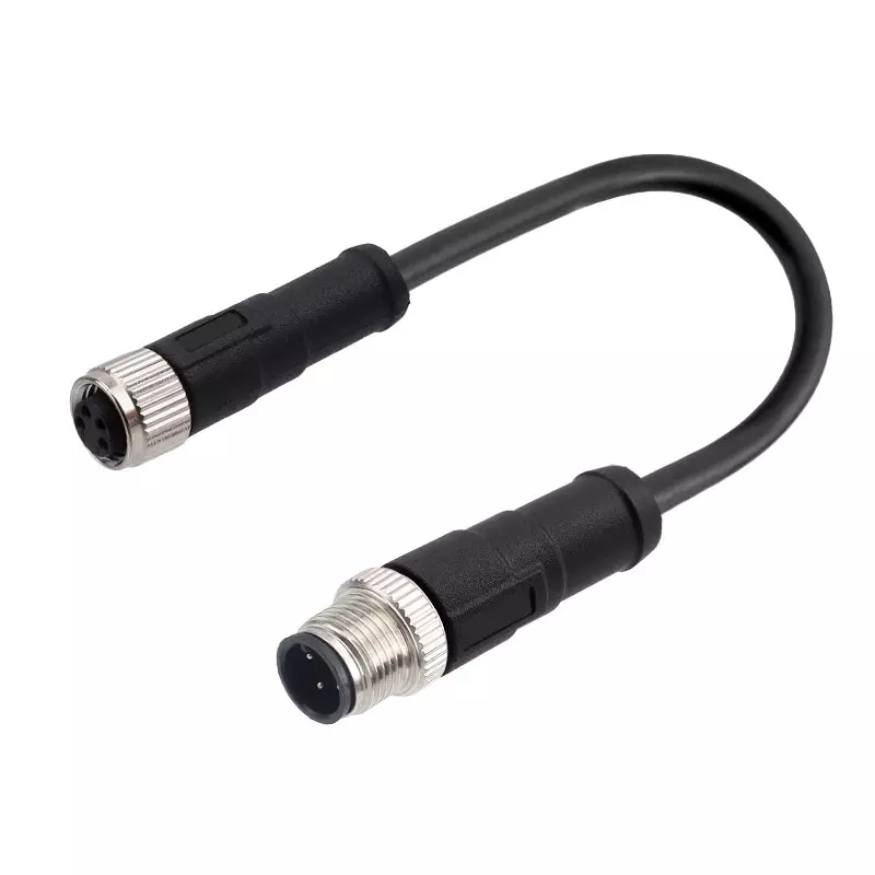 RS PRO Cable Polyurethane Straight Male Connector 300 mm length 60 V, 2825446