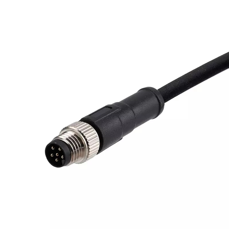RS PRO Cable Polyurethane Straight Male Connector 3 m length 30 V, 2825364