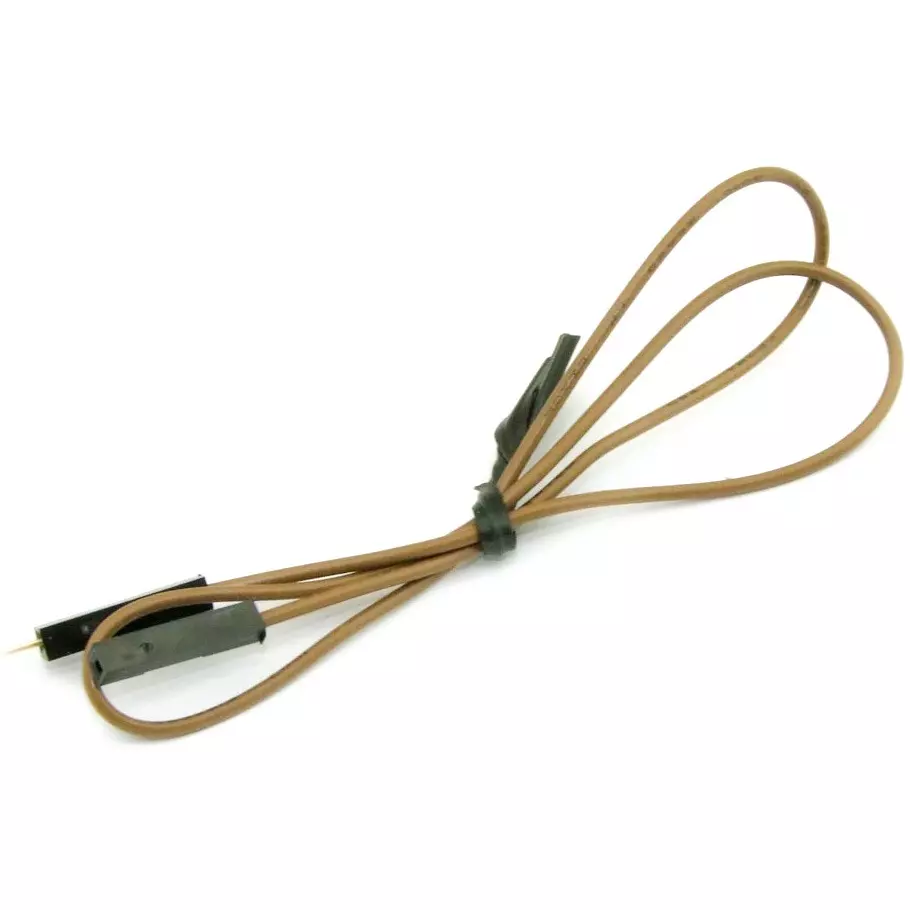 Kyoritsu Electronics Cable Brown UL1007 AWG26 Cable 1 S (Socket) -1 P (Plug) Cable type, 311-216-1 (Pack of 10)