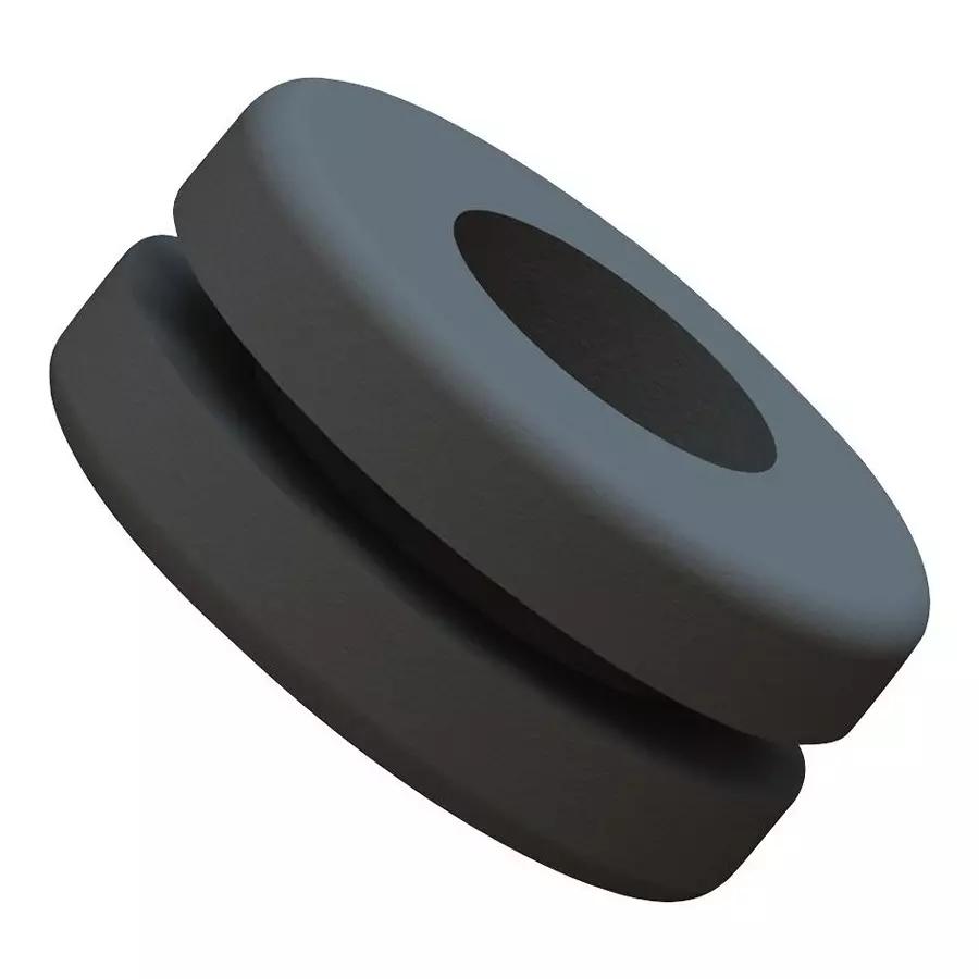 ESSENTRA COMPONENTS Cable Grommets BLANK GROMMET, VINYL, 25.4MM, ROUND, DGB-13 (Pack of 5)