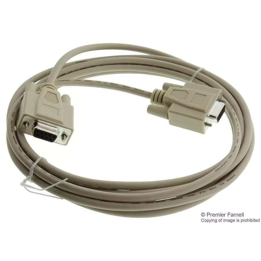 AMP - TE CONNECTIVITY NULL MODEM CABLE ASSEMBLY, 621850-2