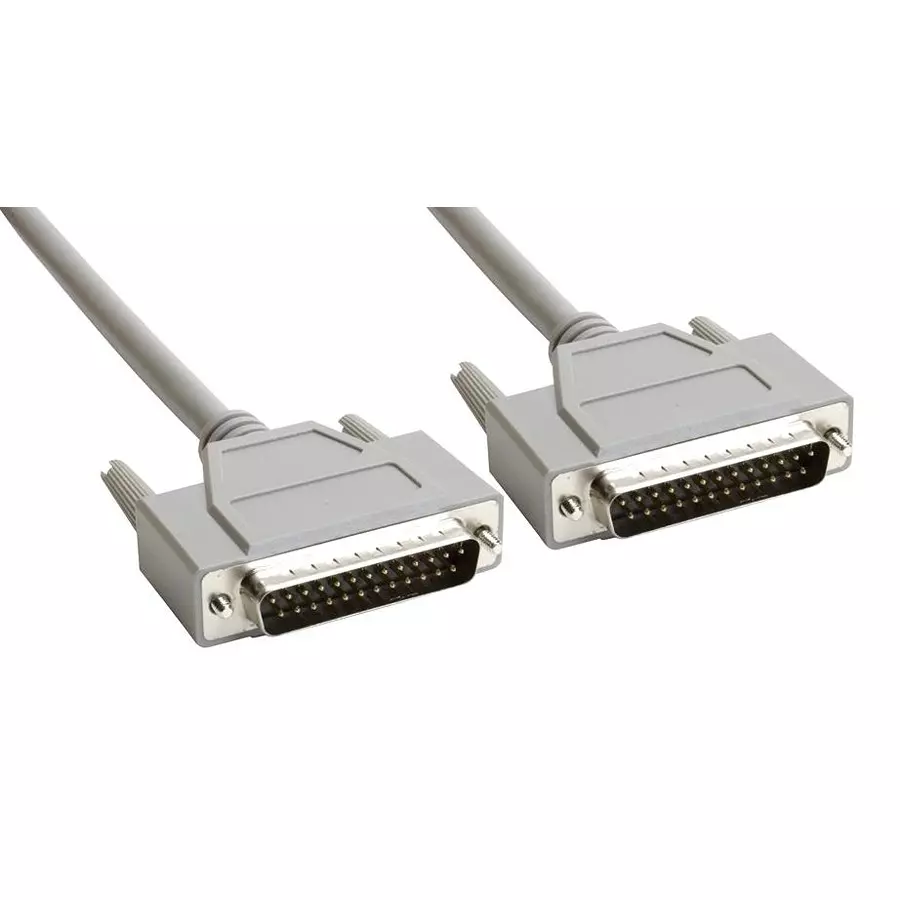 AMPHENOL CABLES ON DEMAND CABLE ASSY, 25P DB PLUG-PLUG, 2.5FT, CS-DSSMDB25MM-002.5