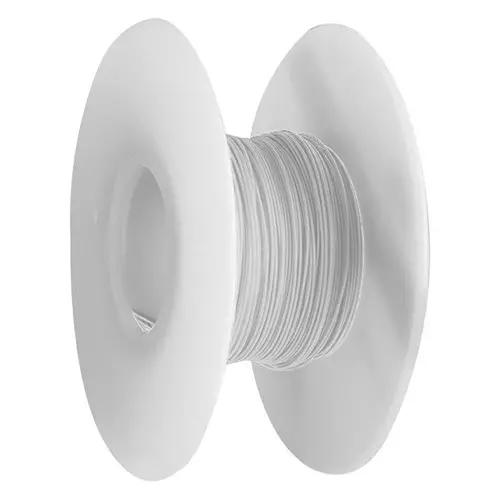 JONARD TOOLS Wire Wrapping Wire, 100Ft 28Awg Copper White, R28W-0100