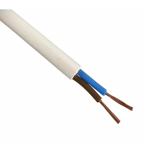 PRO ELEC CABLE H03VV-F2 2182Y 0.50MM WHITE 100M, PEL01035