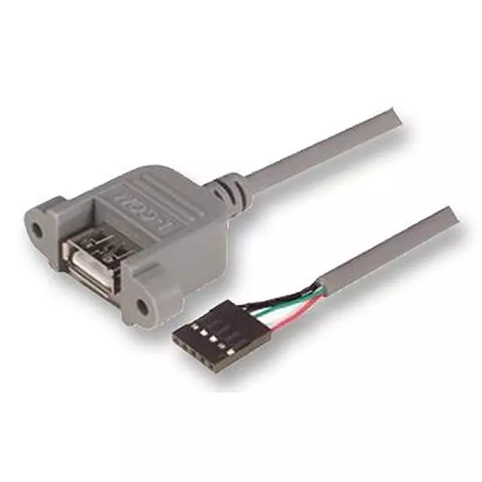 L-COM COMPUTER CABLE, USB. GREY, 1M, UPMA5-1M