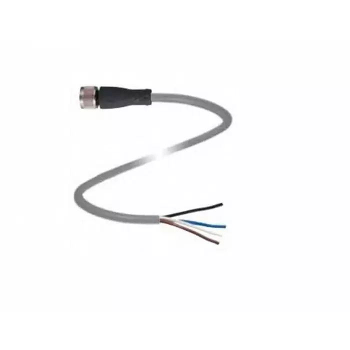PEPPERL+FUCHS 4 way M12 to Unterminated Sensor Actuator Cable 10m, V1-G-10M-PUR