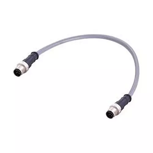 HARTING Sensor Cable, 5P M12 Plug-Plug, 11.8", 21355151564003