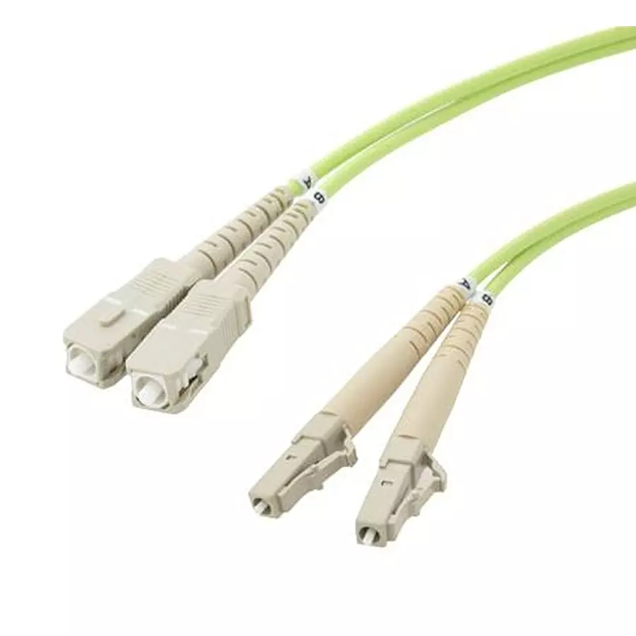 L-COM Fibre Cord, Sc Duplex-Lc Duplex, Mm, 15M, Fodsc-Lcom5-15
