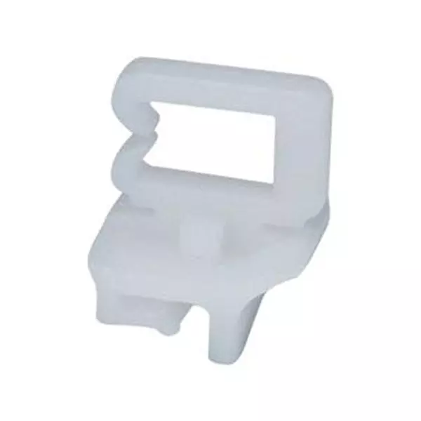 ESSENTRA COMPONENTS Rail Clip, Din Rail, Nylon 6.6, Natural, Drct-Ws01