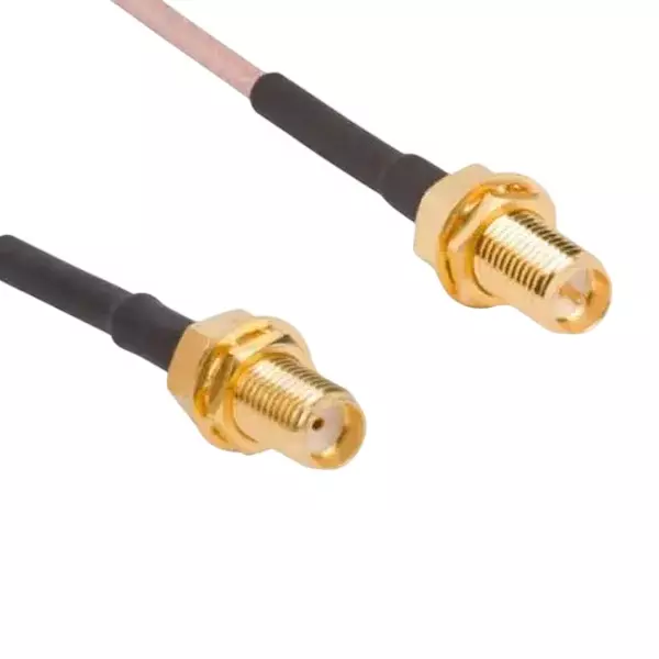 GENERIC RG-316 SMA Female to RP-SMA Female WiFi Antenna Extension Cable 6 cm Length, CA0130