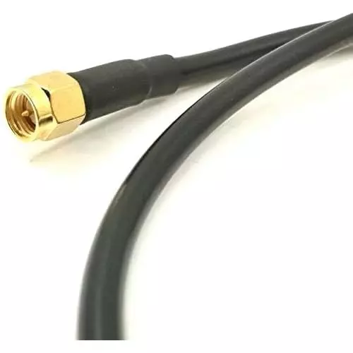 generic-rg-58-sma-male-to-uhf-so-239-female-low-loss-antenna-pigtail-rf-coaxial-cable-50-cm-20-inch-length-black-ca0063