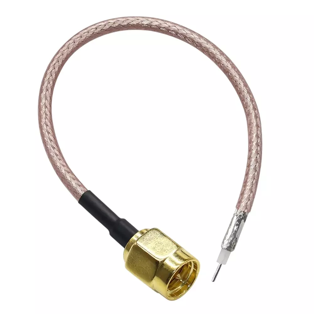 GENERIC RG-316 SMA Male PCB Soldering Extension Cable 15 cm (6 inch) Length, CA0102-1