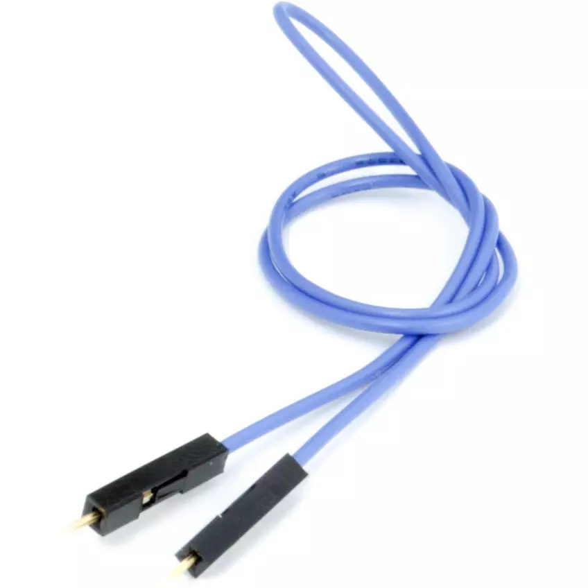 Kyoritsu Electronics Cable Blue UL1007 AWG26 Cable 1 P (plug) -1 P (plug) Cable type, 311-332 (Pack of 3)