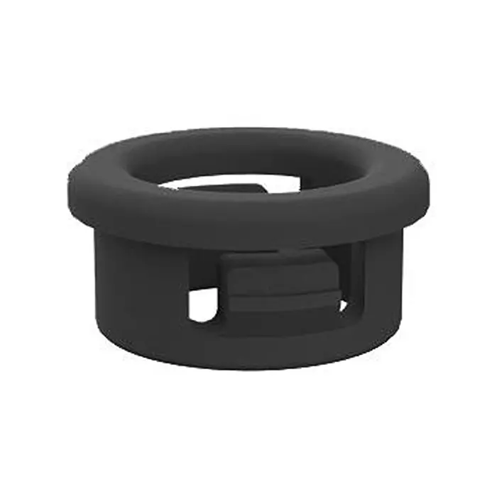 ESSENTRA COMPONENTS Cable Grommets GROMMET, NYLON 6, 0.531", BLACK, 22MP01040 (Pack of 20)
