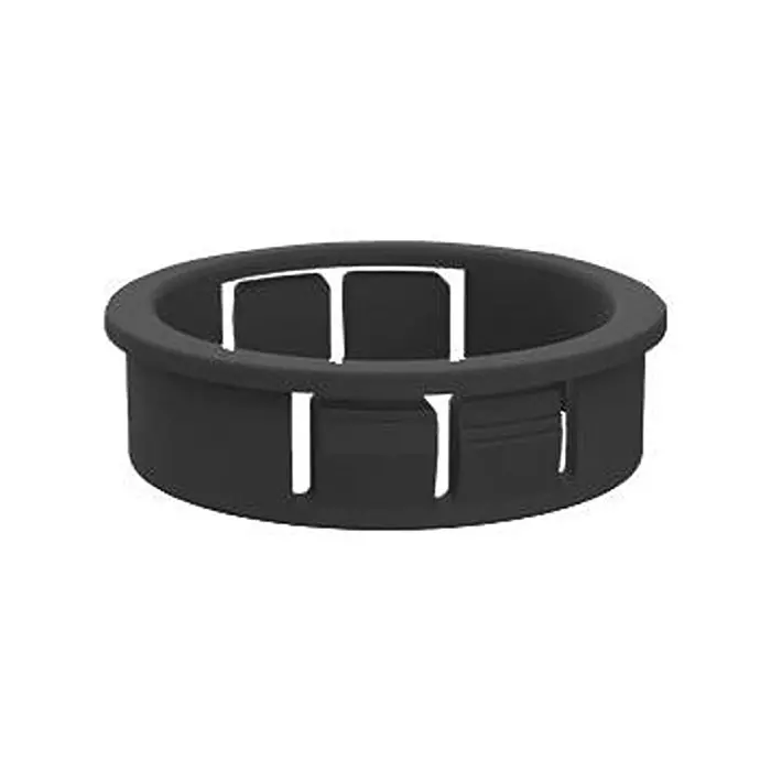 ESSENTRA COMPONENTS Cable Grommets GROMMET, NYLON 6, 1.509", BLACK, 22MP15021 (Pack of 5)