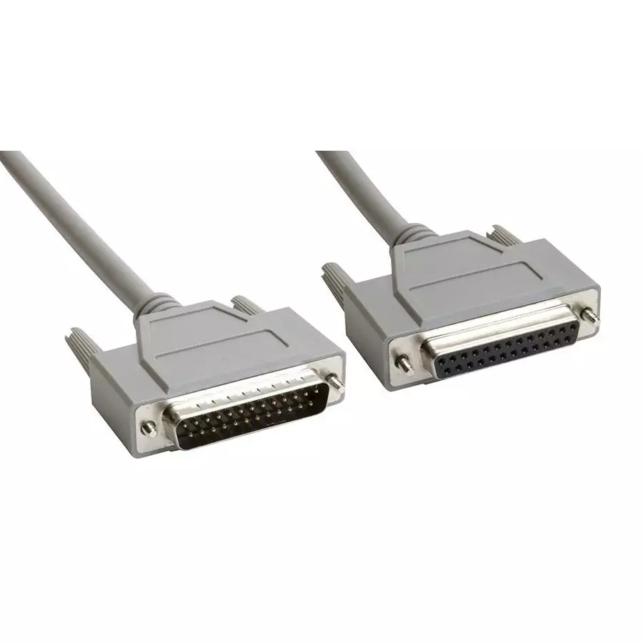 AMPHENOL CABLES ON DEMAND COMP CABLE, D SUB 25P PLUG-RCPT, 25FT, CS-DSDMDB25MF-025