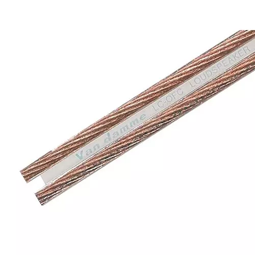 VAN DAMME Cable, Speaker, 2Core, 2.5Mm, Per M, 268502L