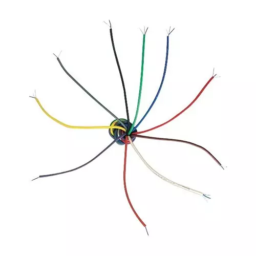 VAN DAMME Cable, 1Pair, 7/0.2Mm, Green, 100M, 268014C