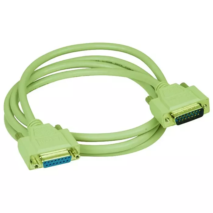 L-COM Connector Type A:D Subminiature Plug, 15 Way, CSMN15MF-5