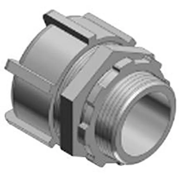 ABB - THOMAS & BETTS Conduit Fitting, Straight Liquidtight, Aluminum, 12.7Mm, 5232Al