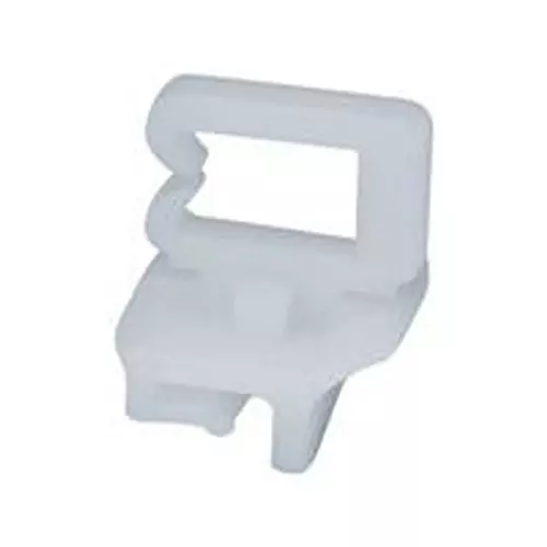 ESSENTRA COMPONENTS Rail Clip, Din Rail, Nylon 6.6, Natural, Drct-Sec01