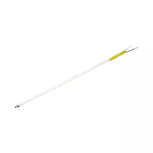 Omega XC Series Thermocouple Wire Type-K 24 AWG Wire Gauge Nextel Ceramic Insulated 1.02 m Lead Length, XC-24-K-40