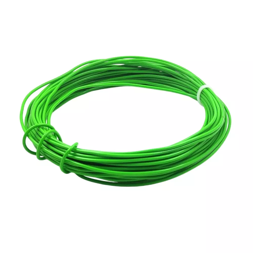 Invento PVC Flexible Wire Green 8 m Length 20 AWG 0.5 sq.mm 1.5 A Current Capacity Tinned Copper Conductor, ISC 834-3