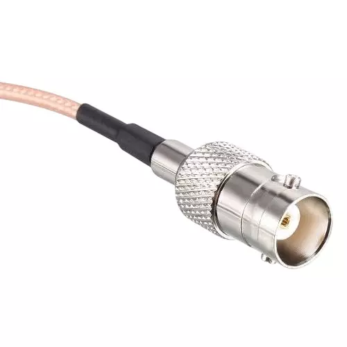NBR RG-316 BNC Female to BNC Female Open End Pigtail Cable Cable 50 Ω Impedance 91.44 cm (3 Ft) Length, Multi Color