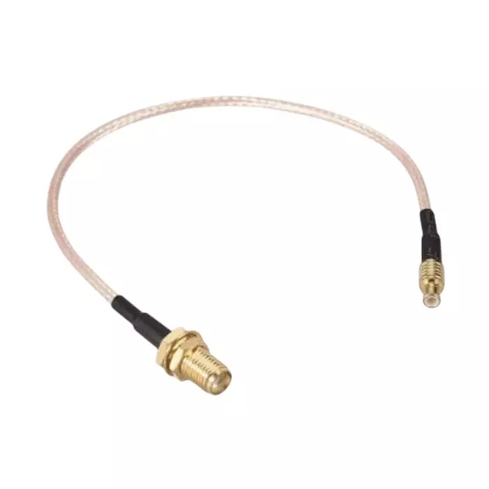 GENERIC RG-316 SMA Female to MCX Male Straight Pigtail Coaxial Antenna Extension Cable 30 cm (1 Ft) Length, CA0325