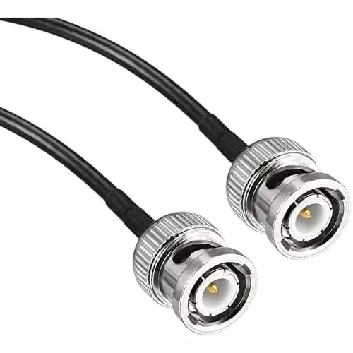 GENERIC RG-174 BNC Male to BNC Male Coaxial Jumper Cable 5 mm Diameter 91.44 cm (3 Ft) Length, CA0359