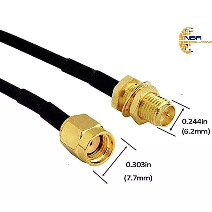 nbr-rp-sma-male-to-rp-sma-female-rg-174-low-loss-coxial-extention-wifi-antenna-cable-for-wireless-lan-router-bridge-other-external-antenna-equipment-40-mtr