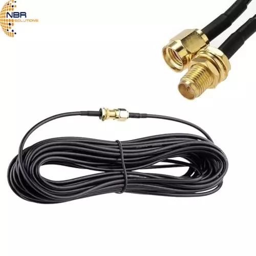 nbr-rp-sma-male-to-rp-sma-female-rg-174-low-loss-coxial-extention-wifi-antenna-cable-for-wireless-lan-router-bridge-other-external-antenna-equipment-40-mtr